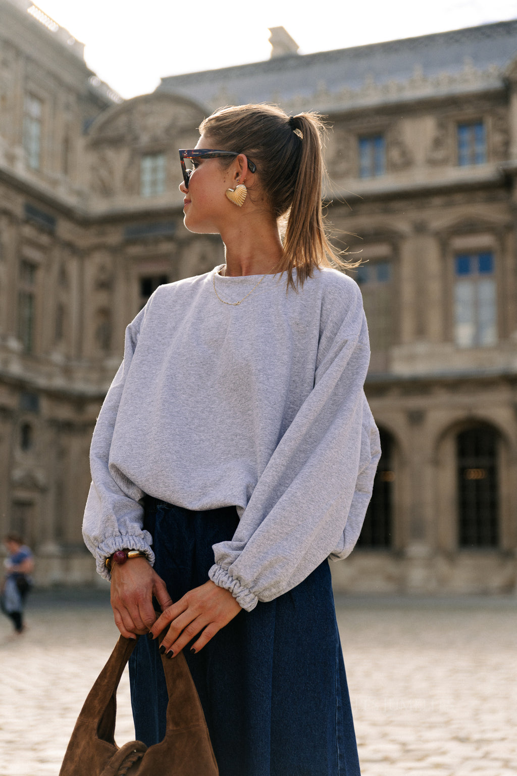 Lou sweater medium grey
