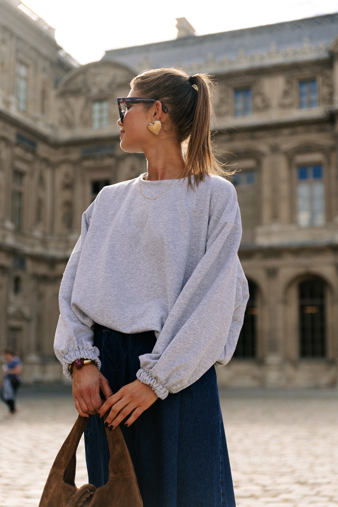 Lou sweater medium grey