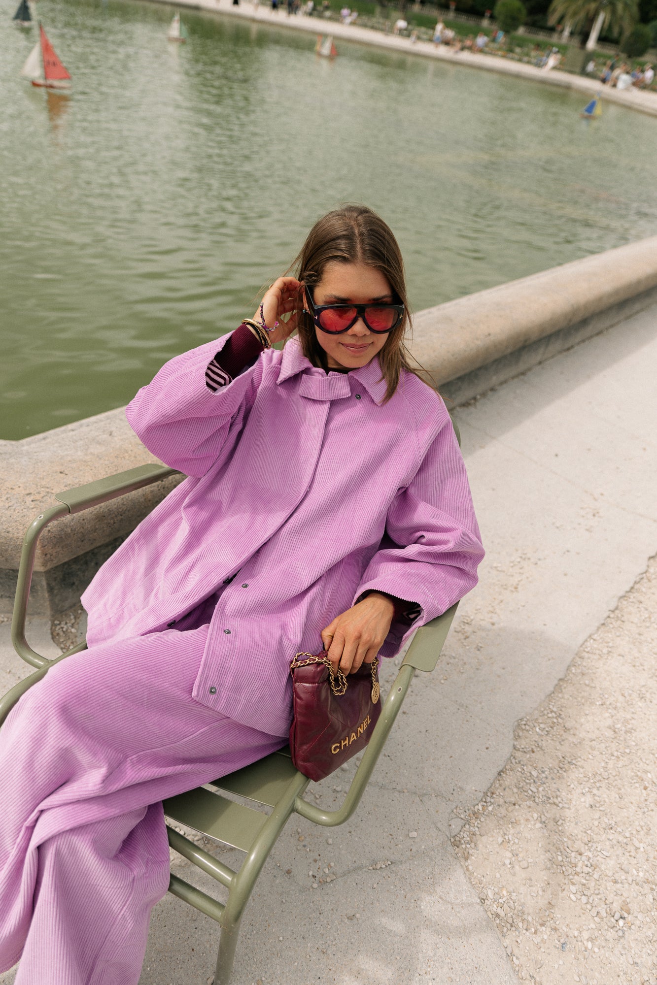 Bobbie jacket orchid