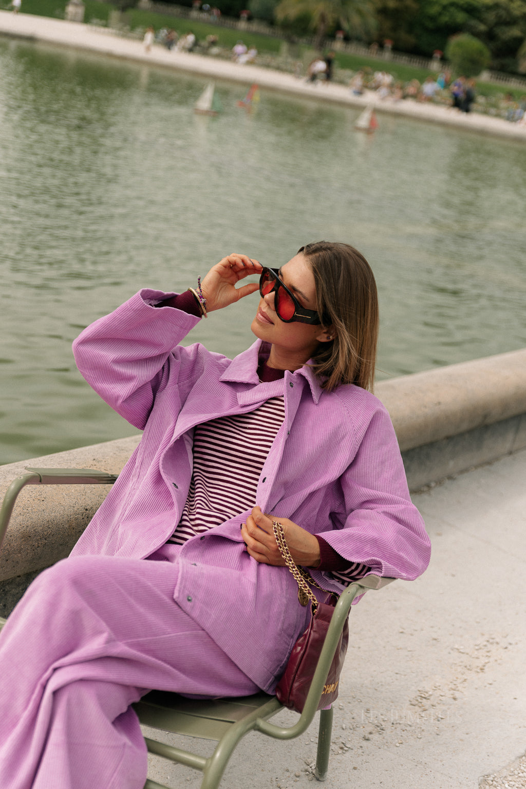 Bobbie jacket orchid