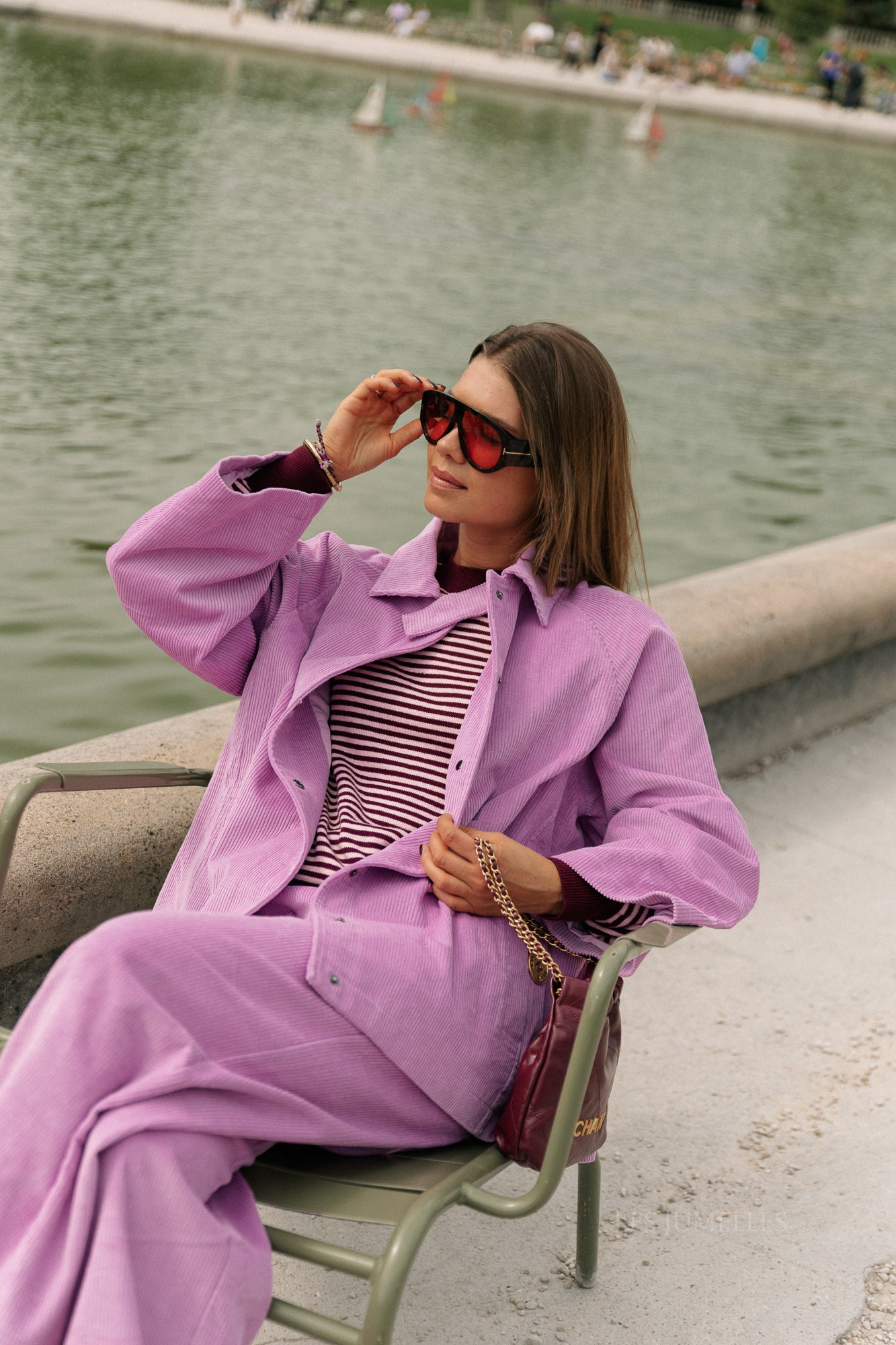 Bobbie jacket orchid