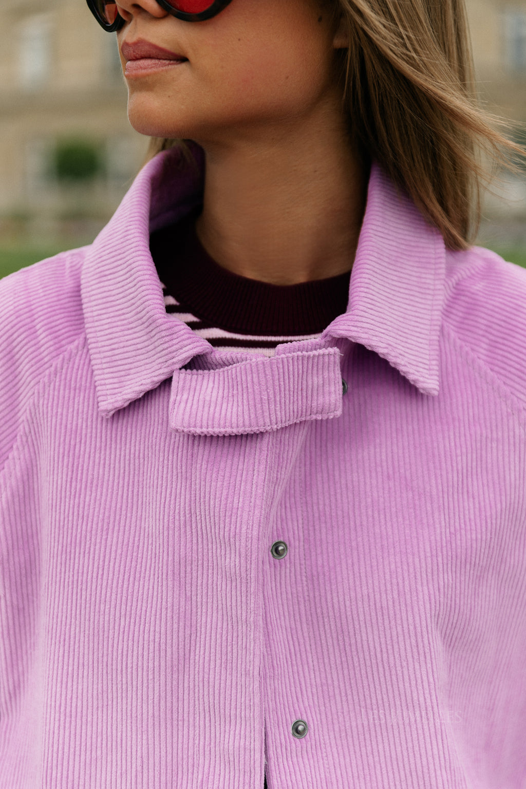 Bobbie jacket orchid