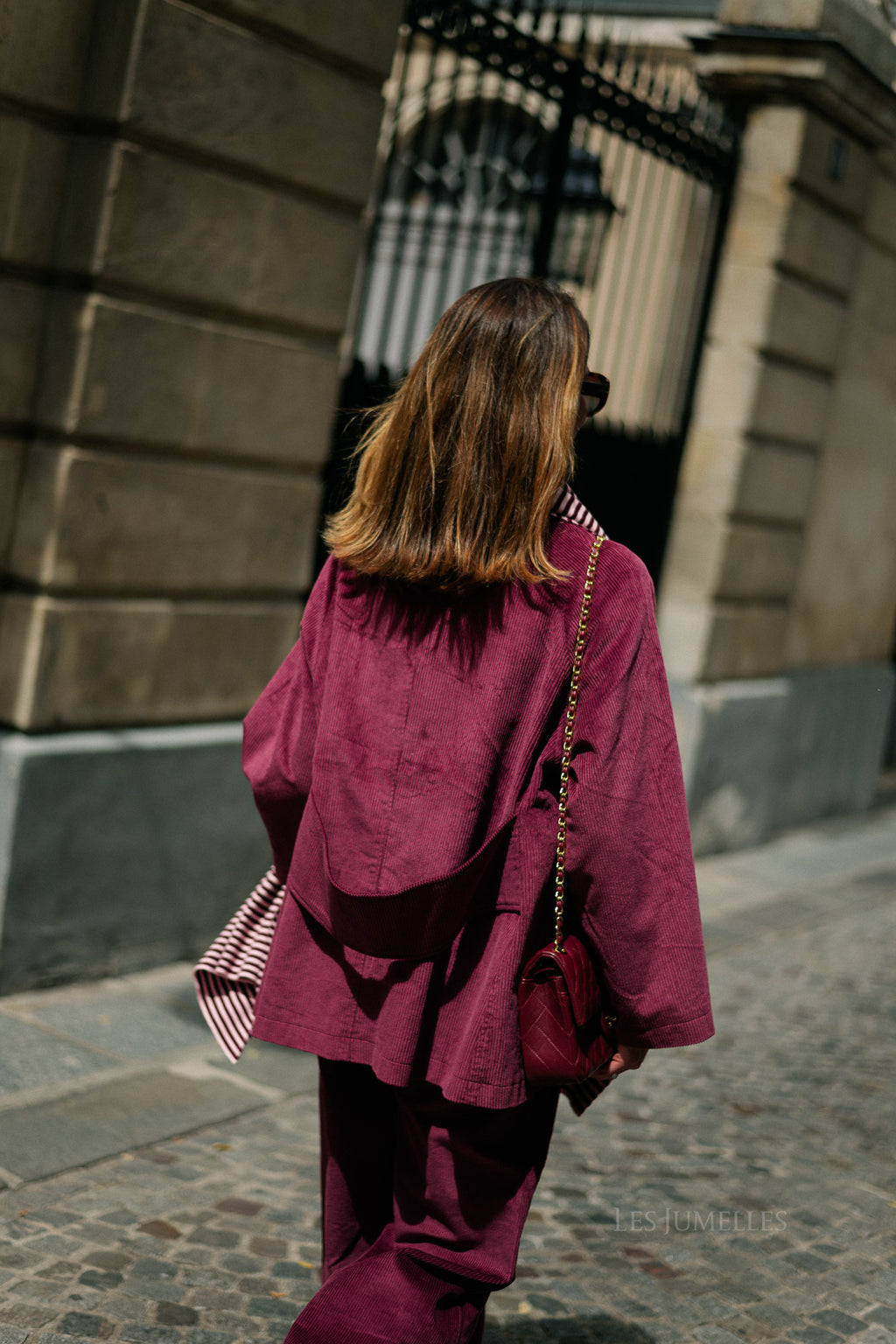 Bobbie jacket aubergine