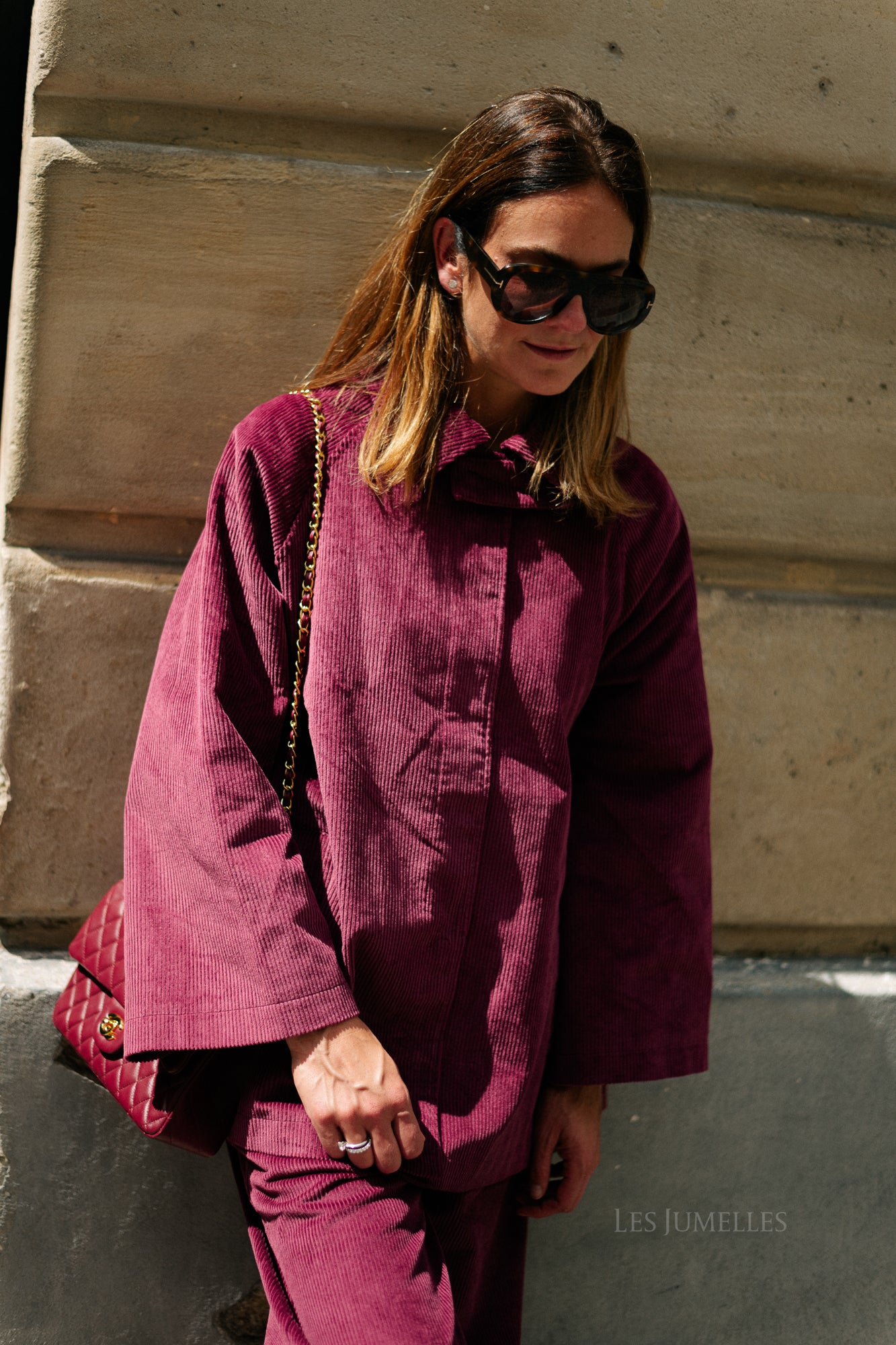 Bobbie jacket aubergine