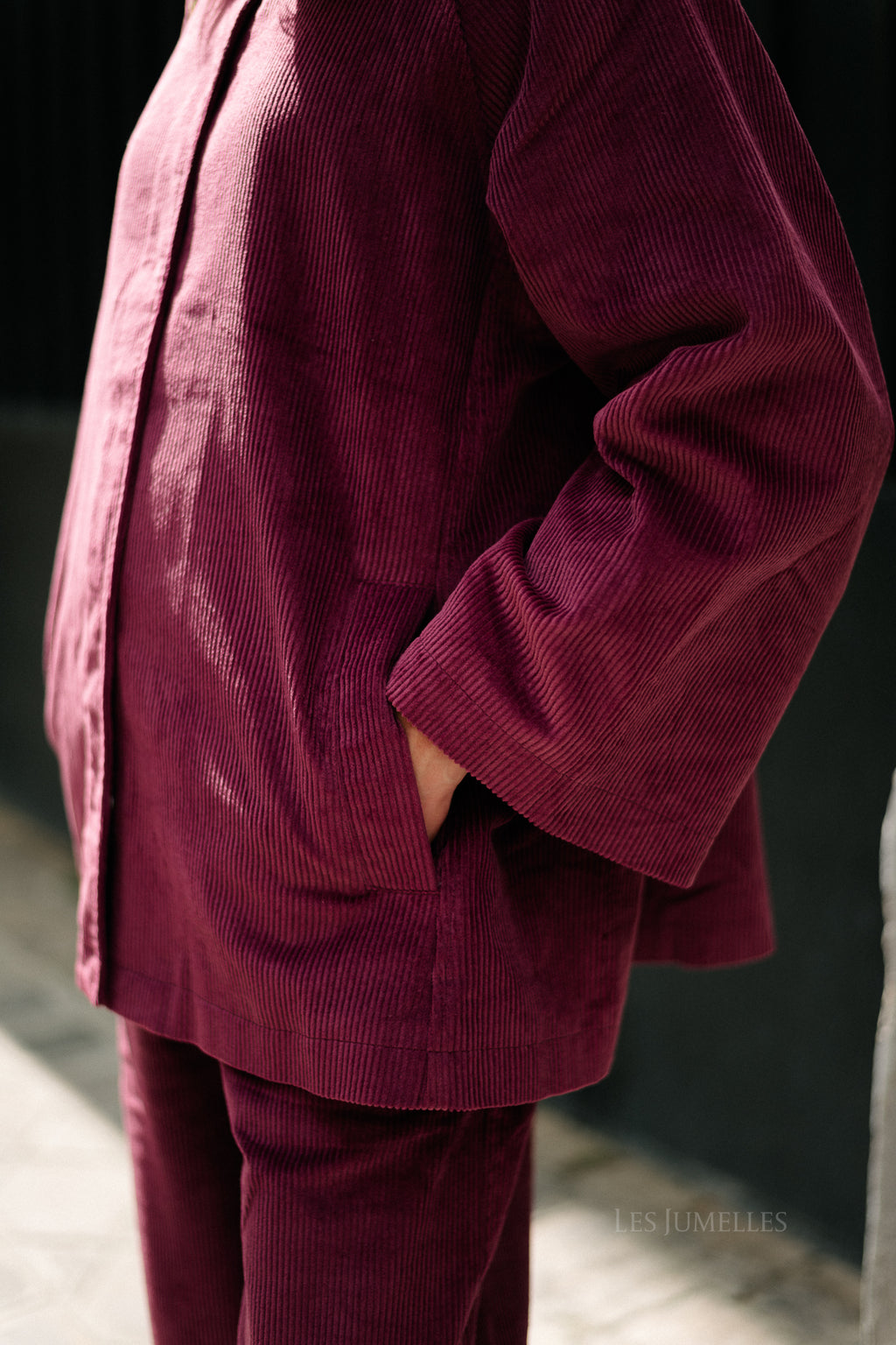 Bobbie jacket aubergine