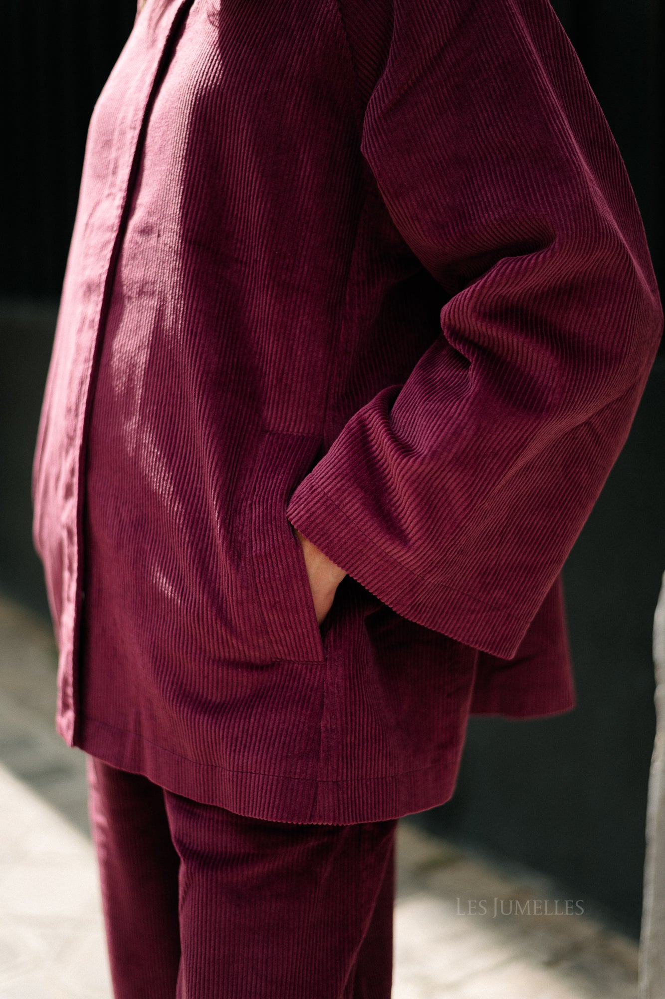 Bobbie jacket aubergine