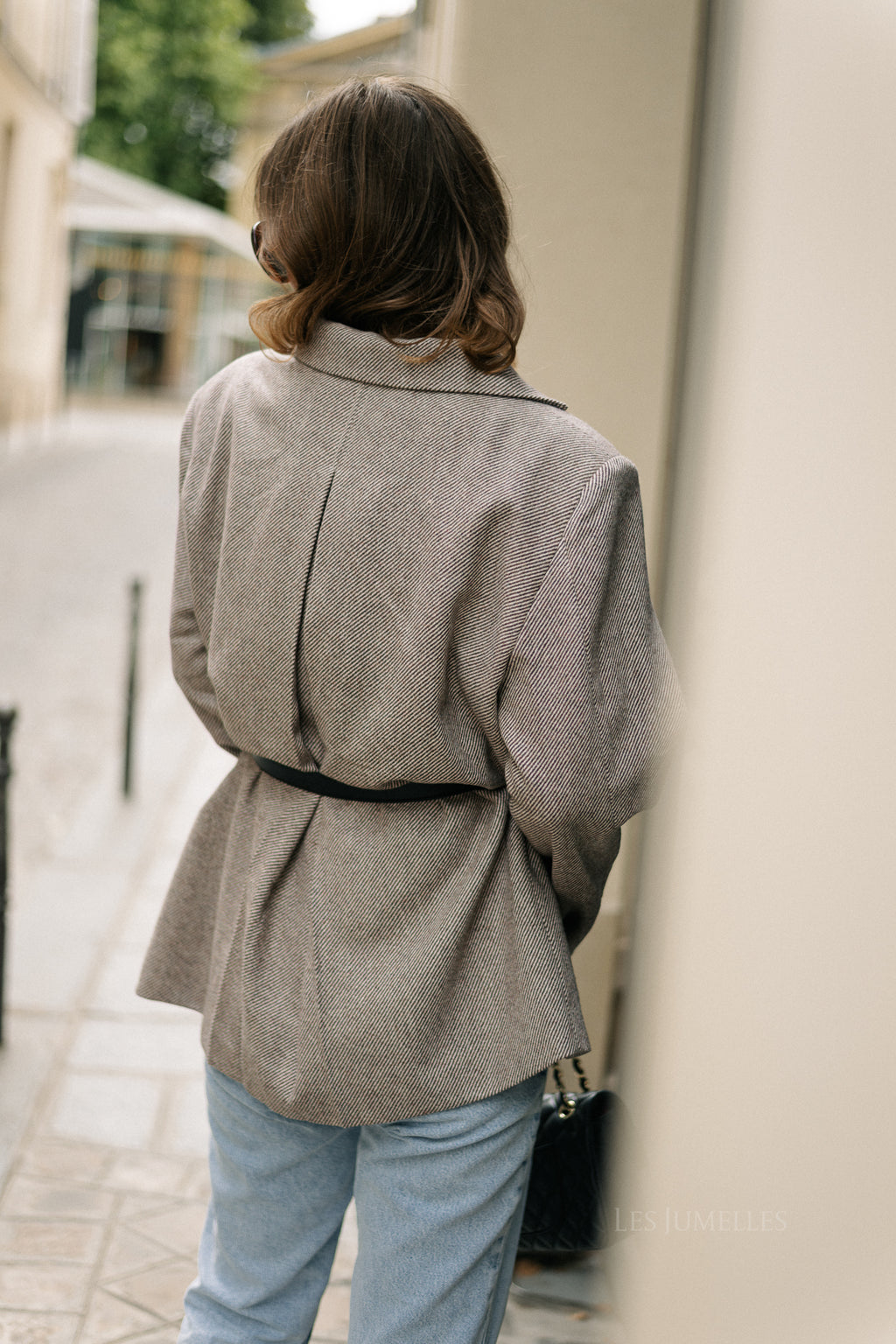 Harvey blazer chocolate brown
