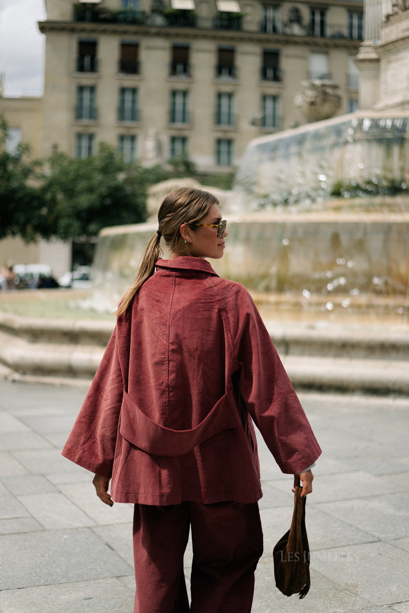 Bobbie jacket brick