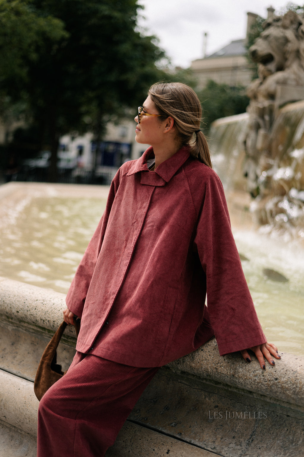 Bobbie jacket brick