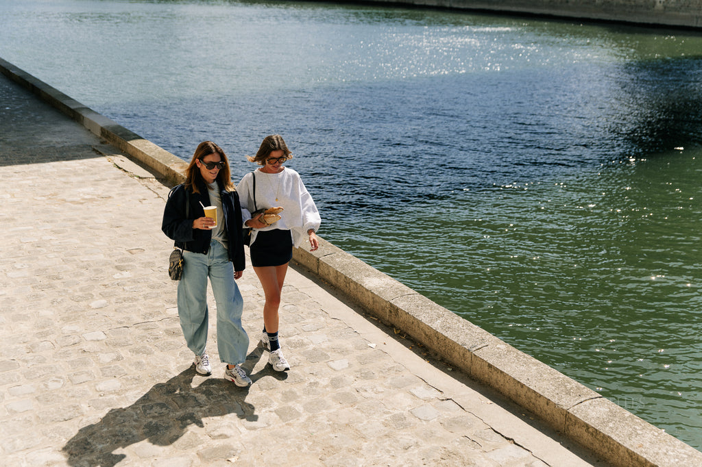 Aurora suede jacket navy