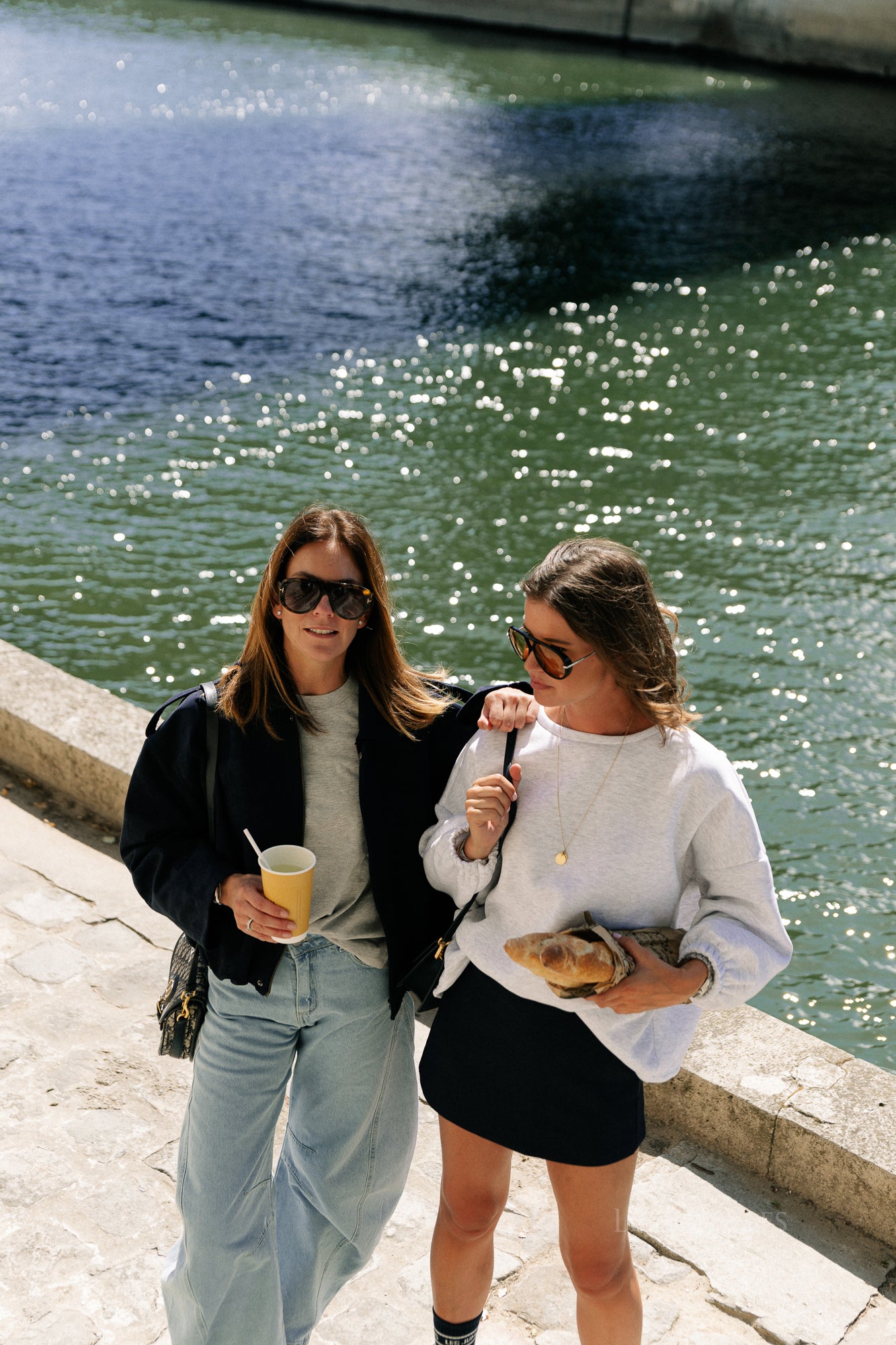 Aurora suede jacket navy