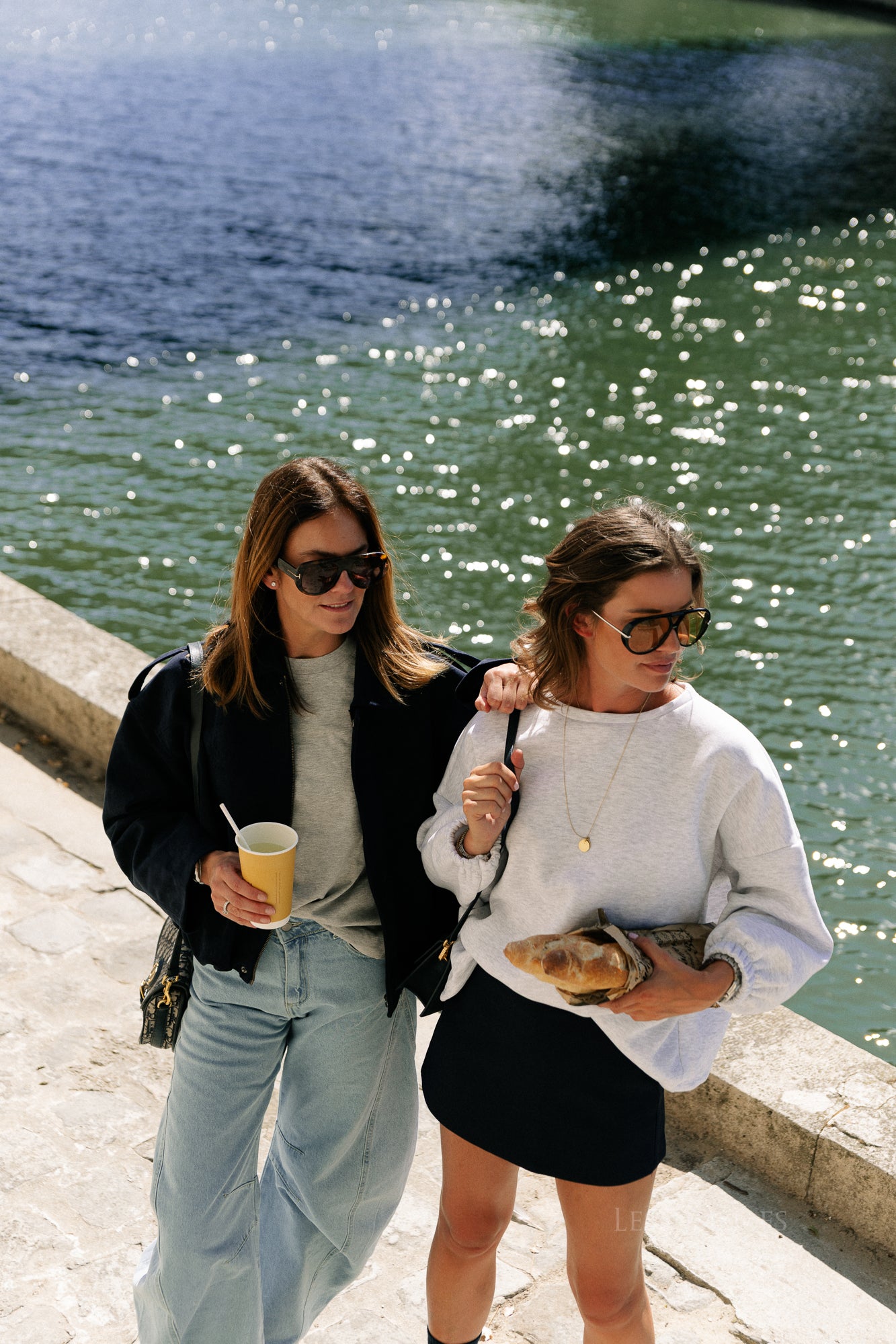 Aurora suede jacket navy