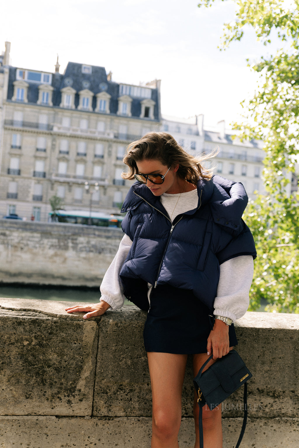 Jaclyn bodywarmer navy
