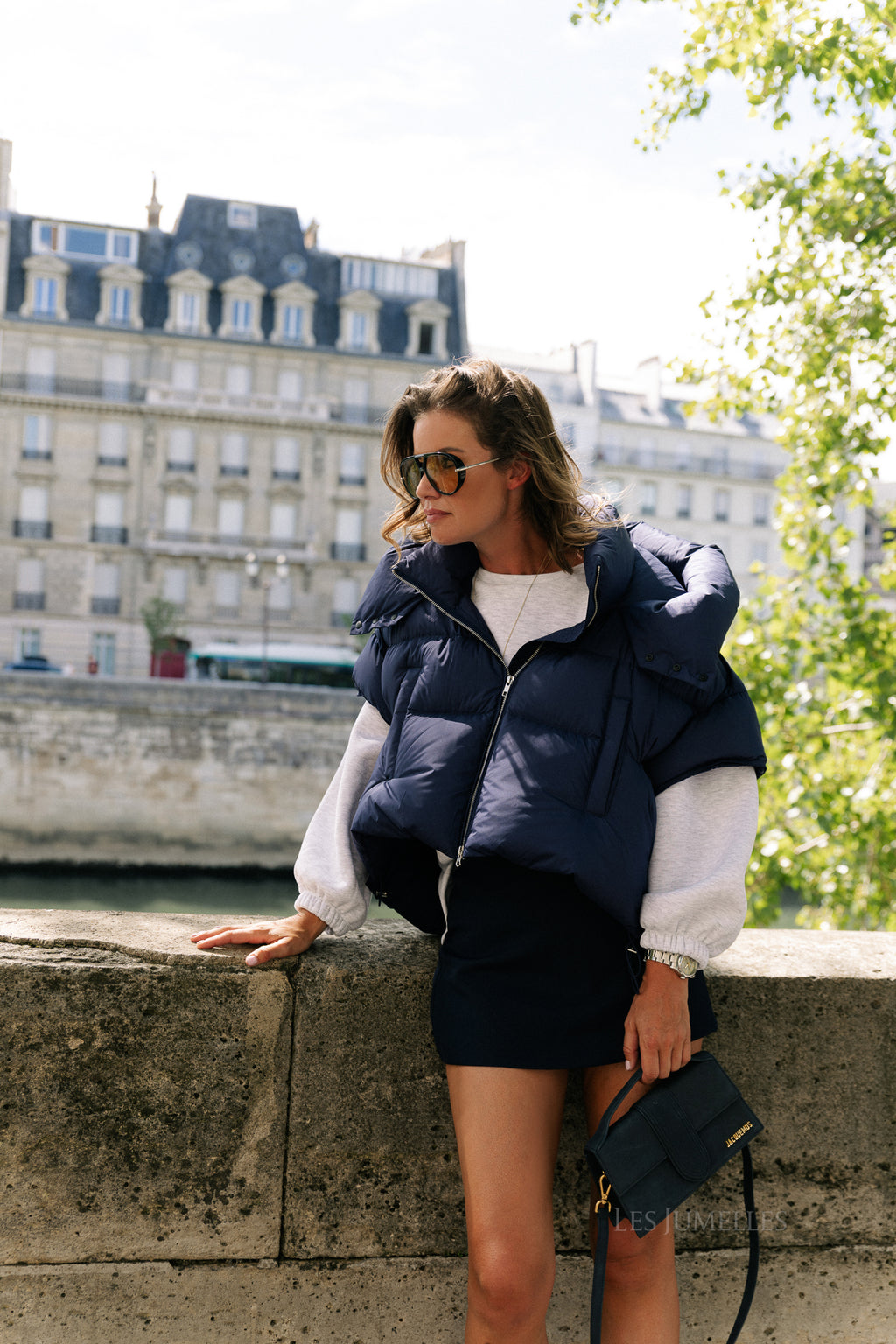 Jaclyn bodywarmer navy