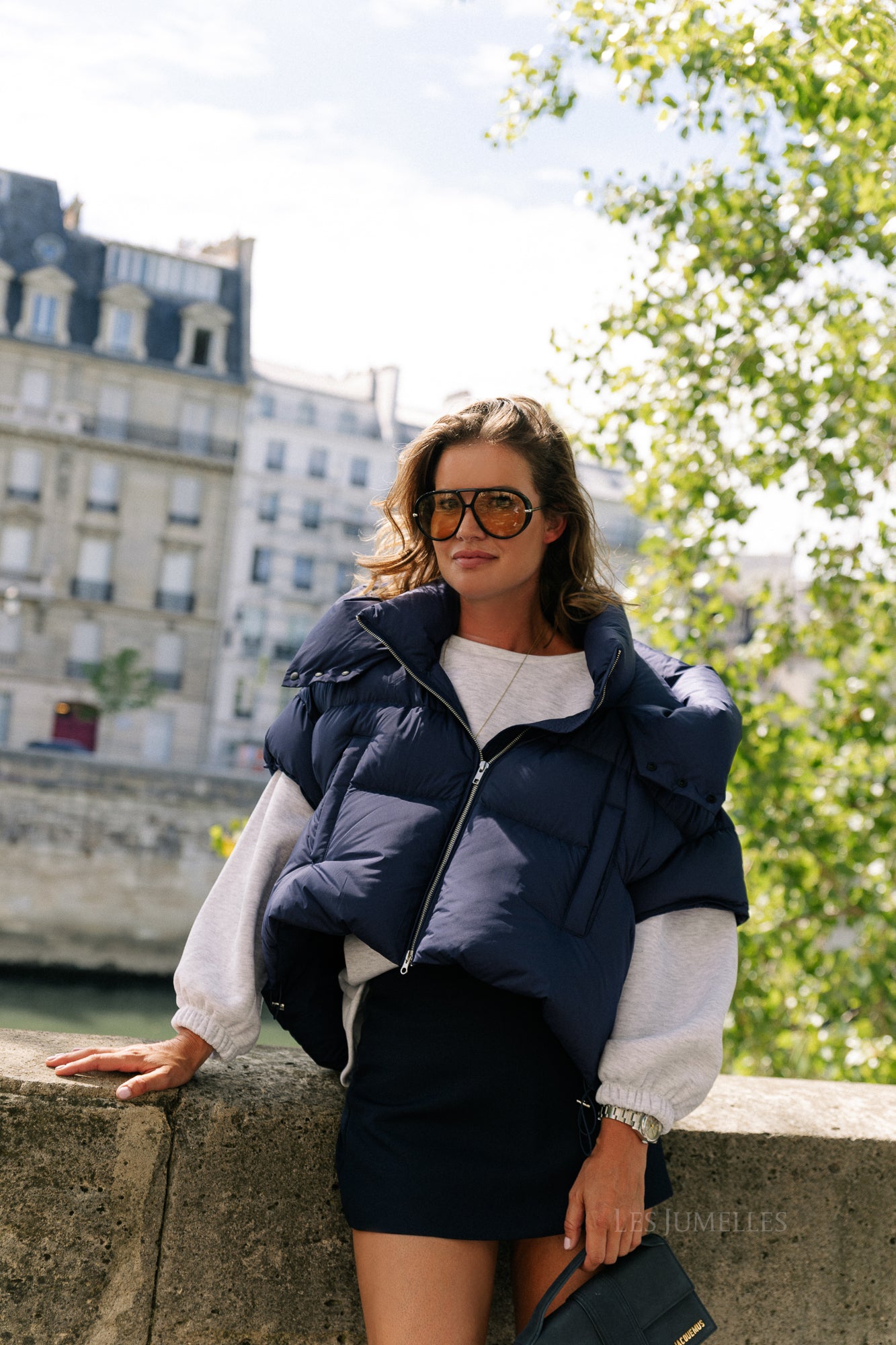 Jaclyn bodywarmer navy