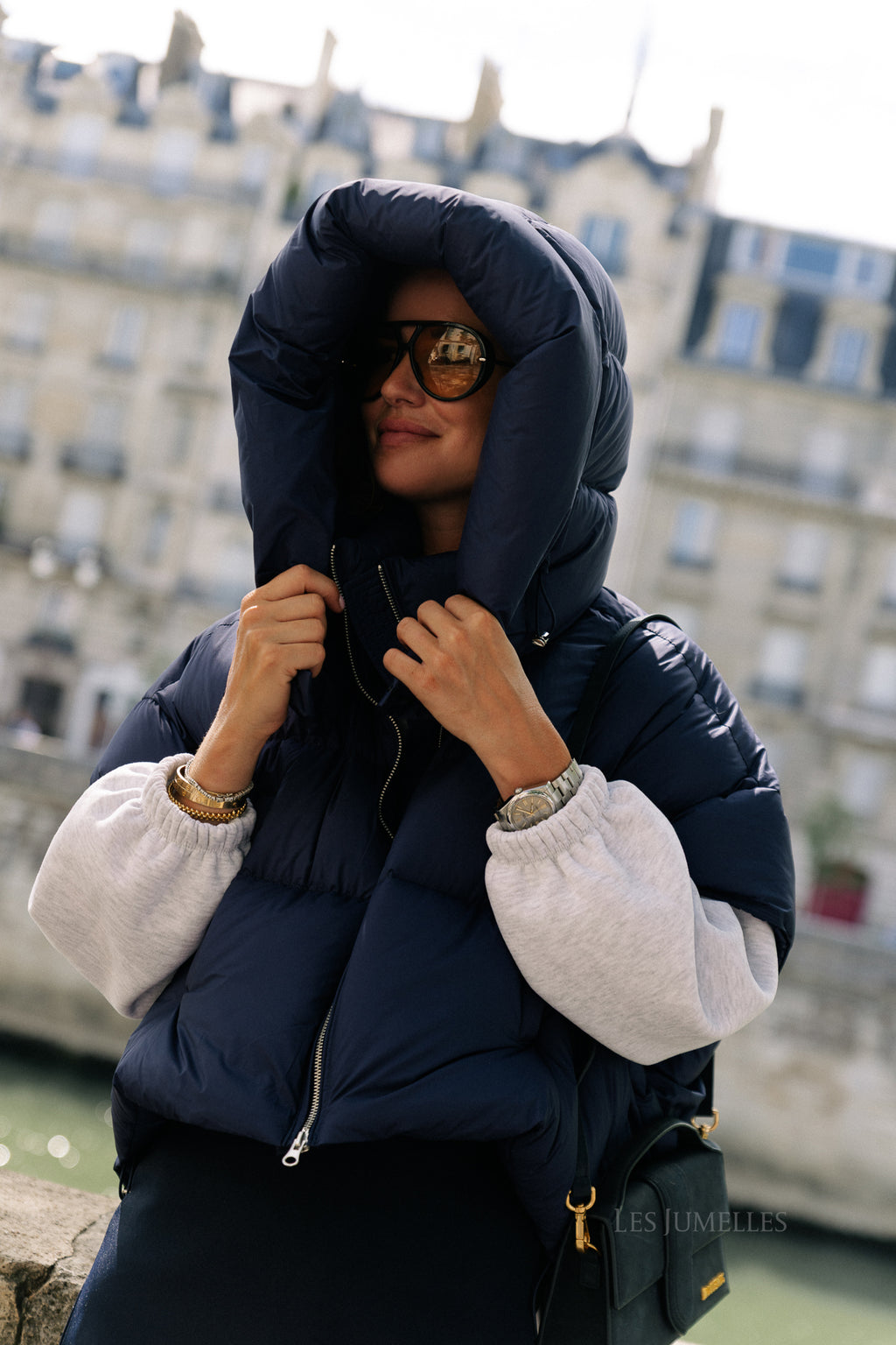 Jaclyn bodywarmer navy