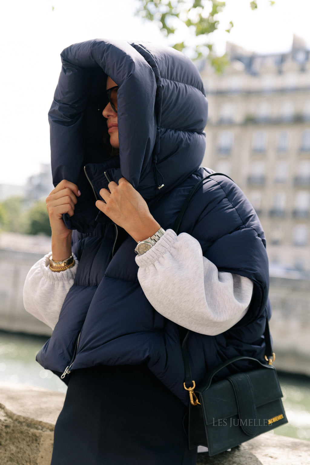 Jaclyn bodywarmer navy