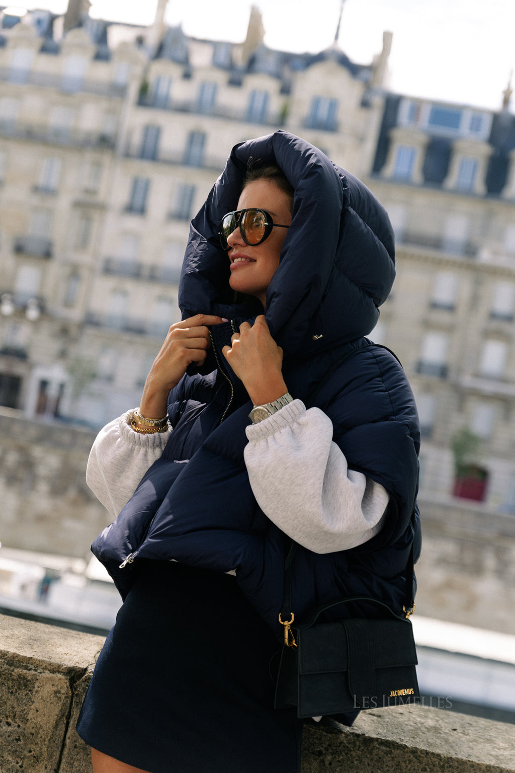 Jaclyn bodywarmer navy