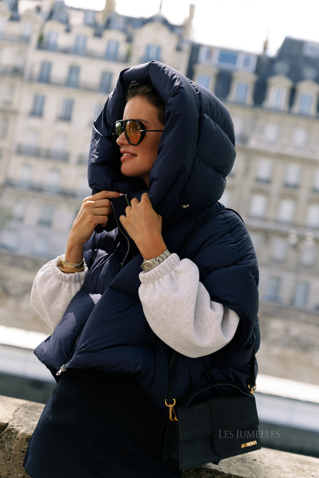 Jaclyn bodywarmer navy