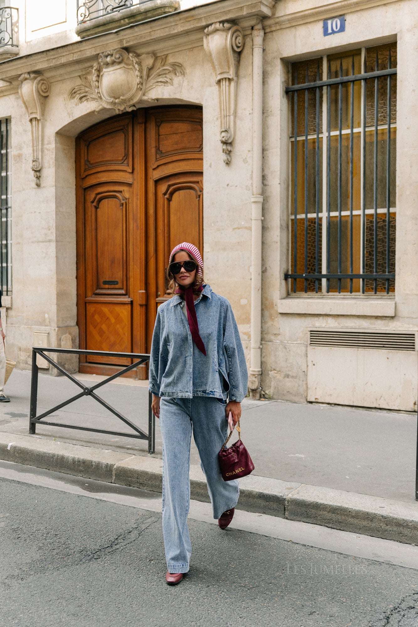 Norma pants light blue denim