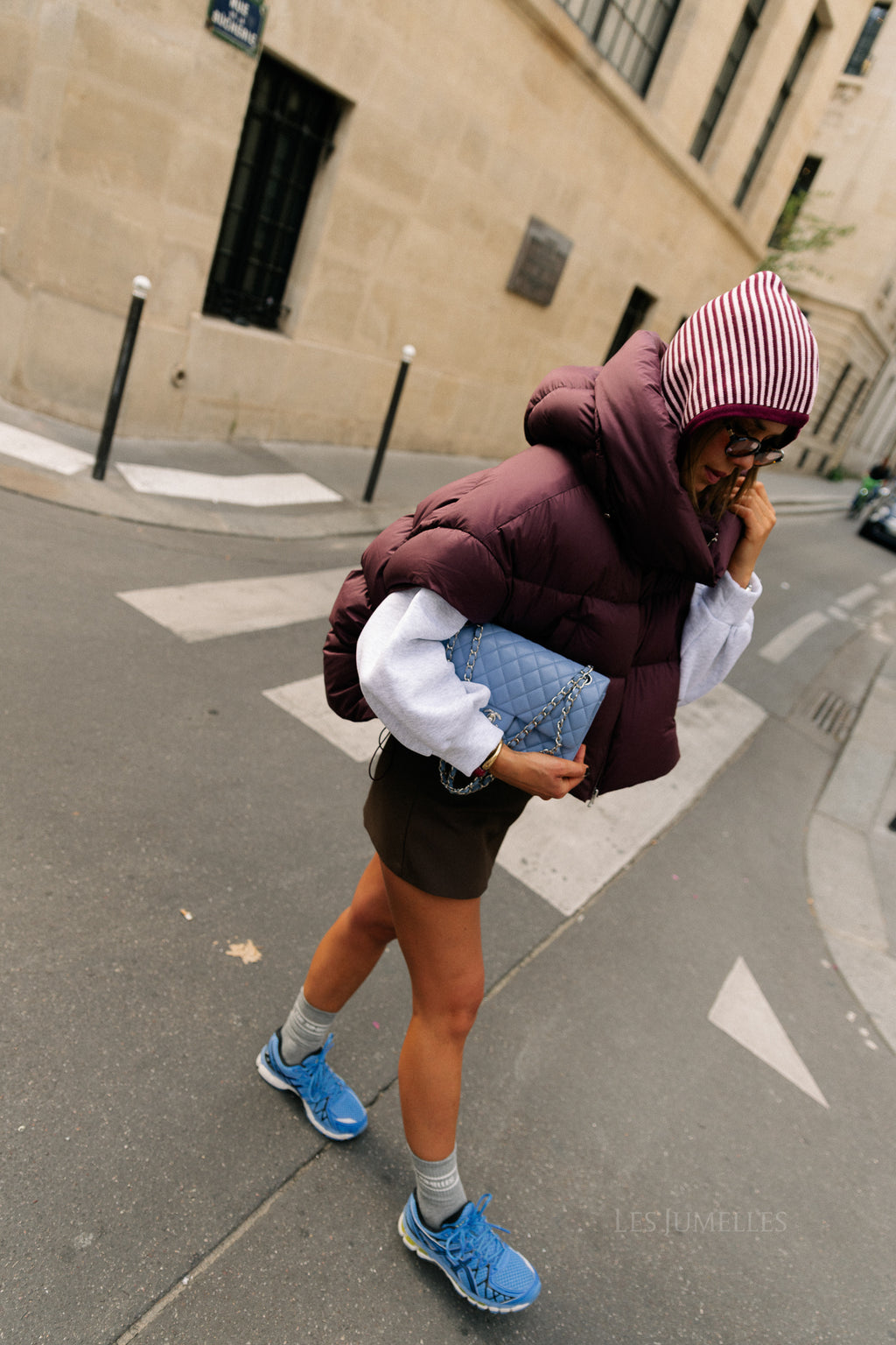Jaclyn bodywarmer aubergine