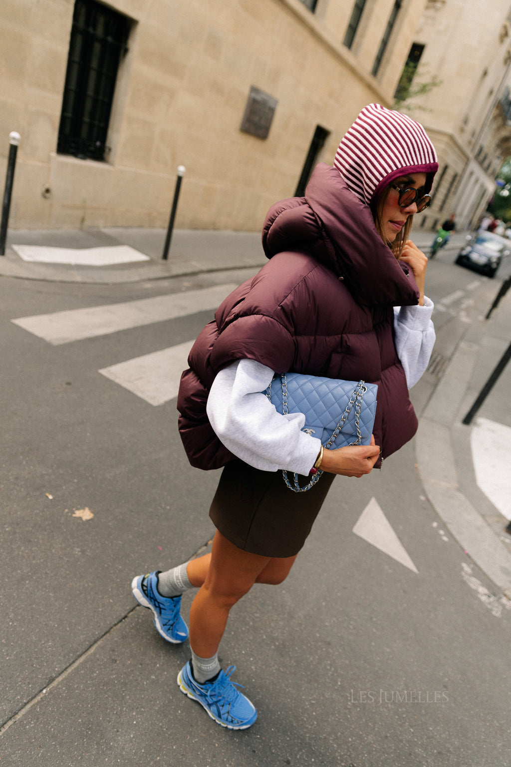Jaclyn bodywarmer aubergine
