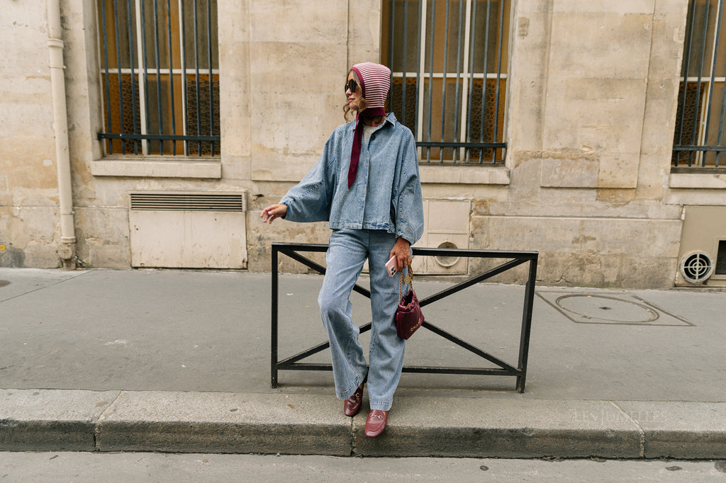 Norma pants light blue denim