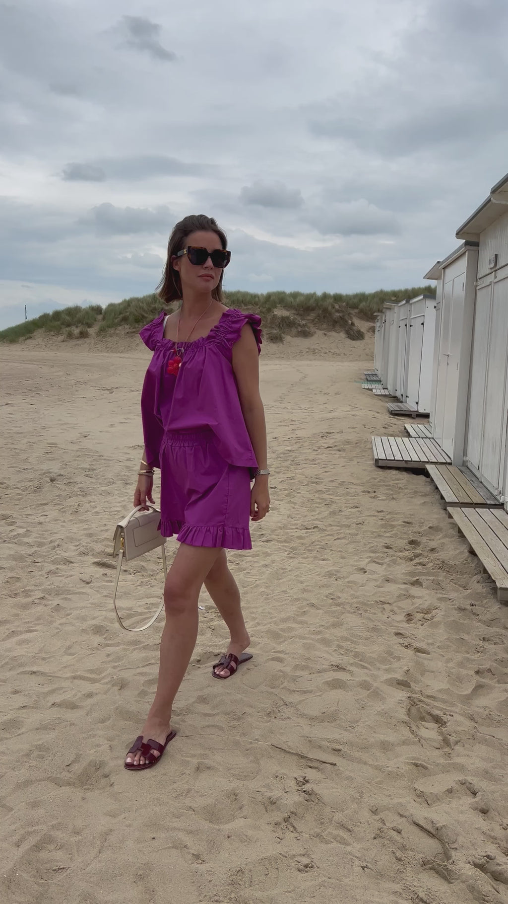 Coralie shorts magenta