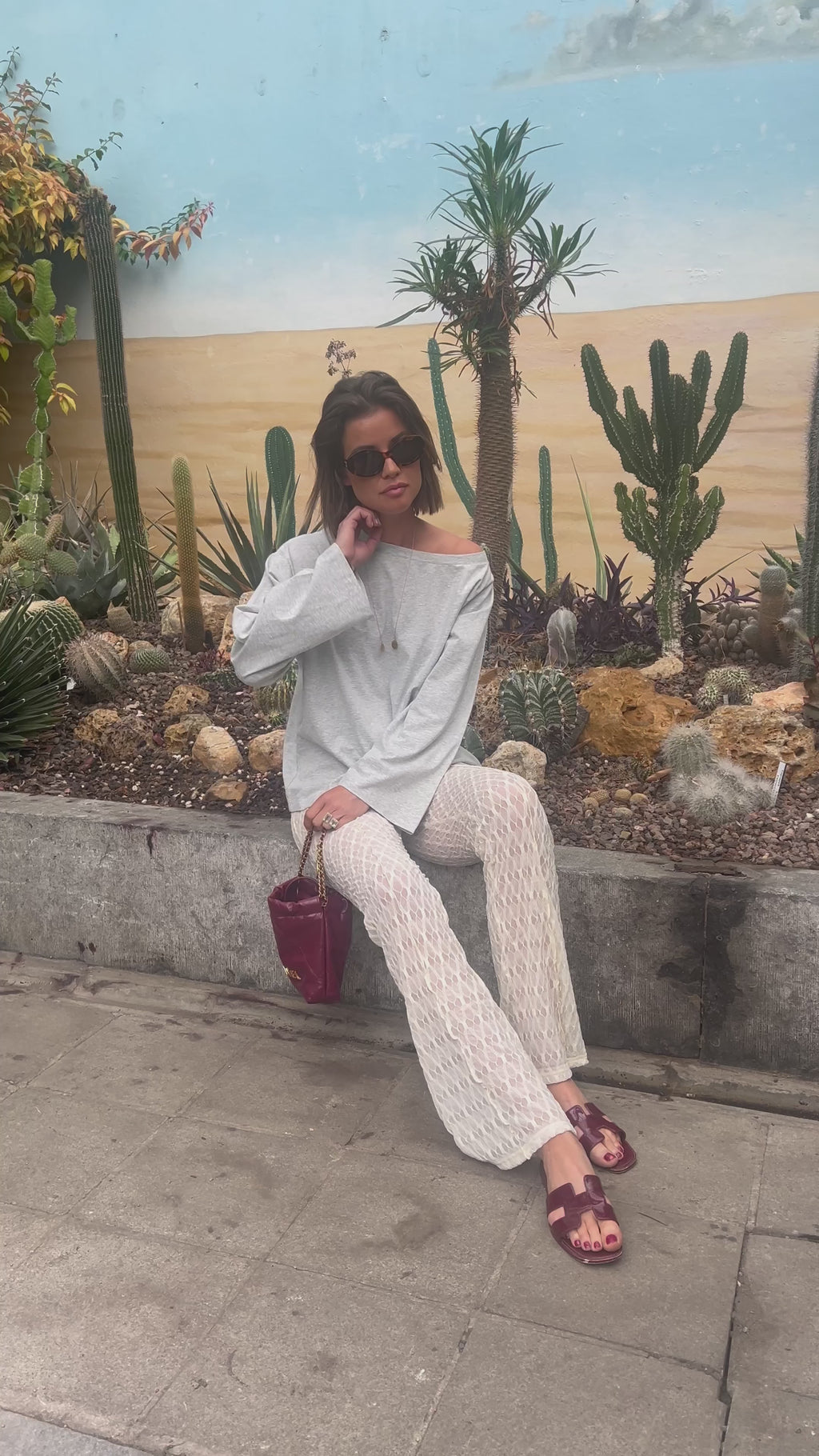 Licagz flared pant afterglow