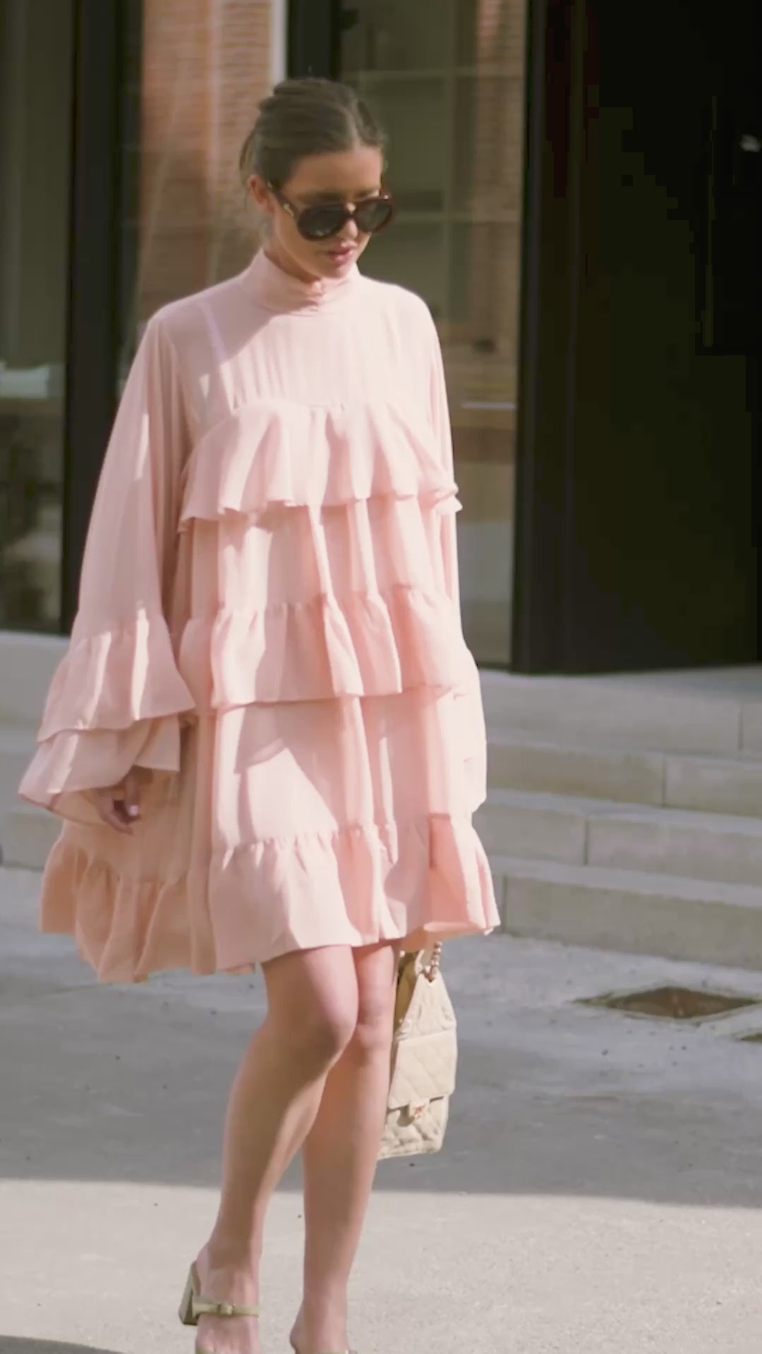 GZChiffany dress maple sugar