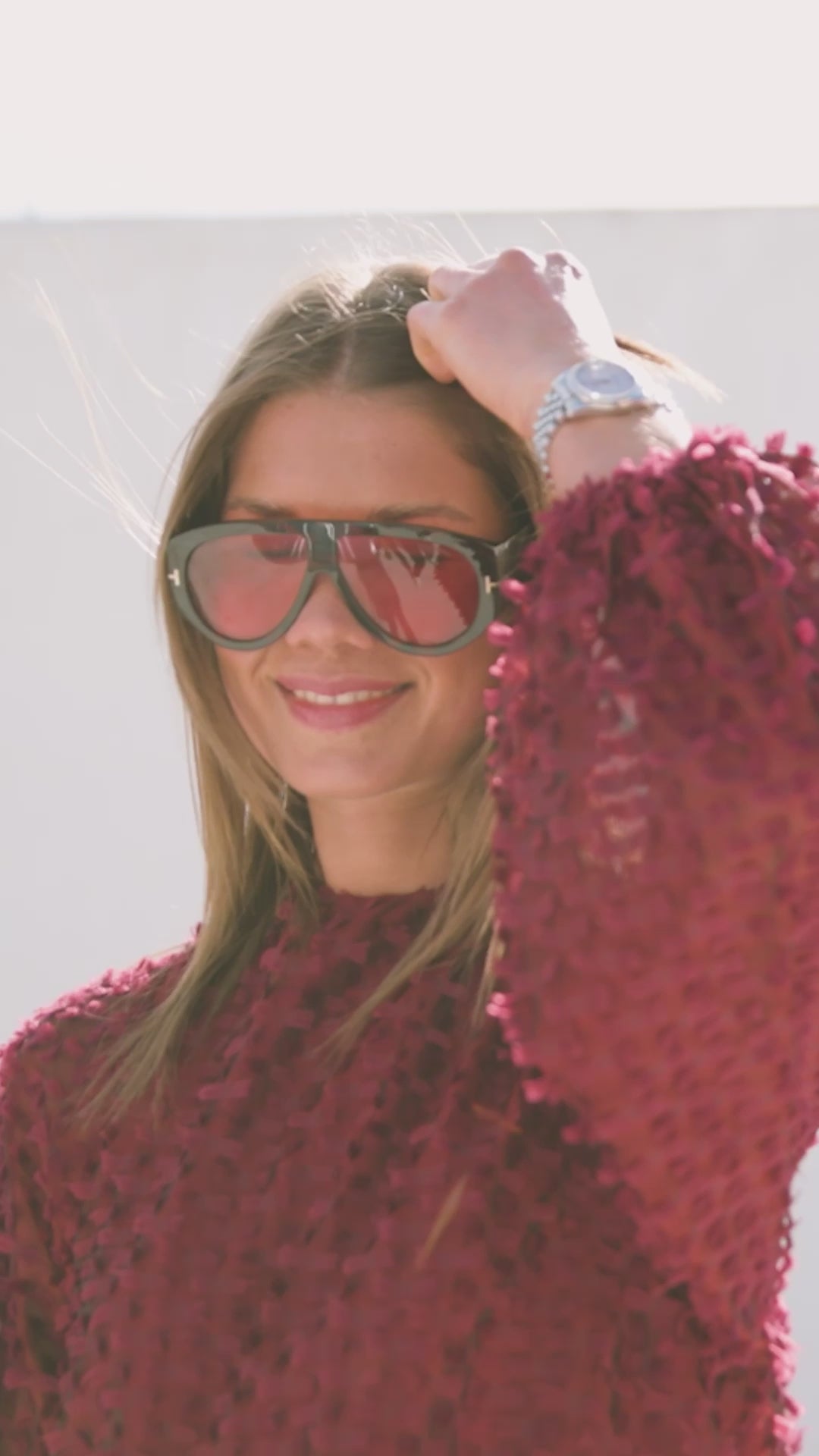 Charlie short dress burgundy