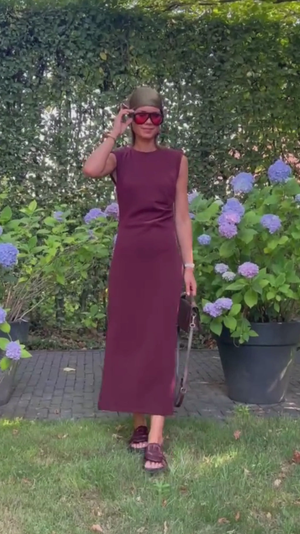 YASPina SL long dress port royale