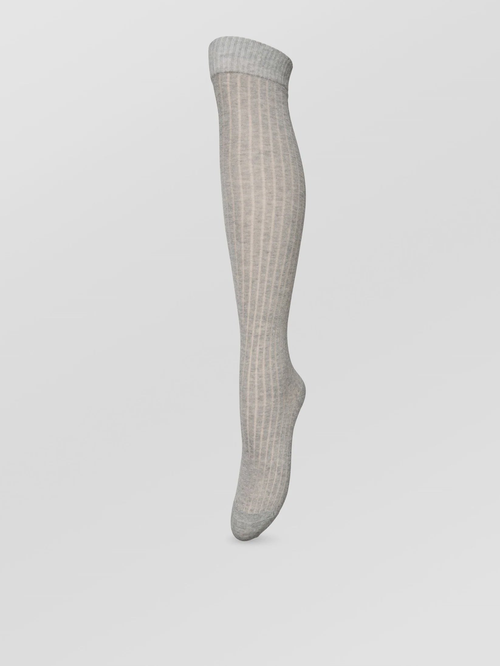 Uma knee sock light grey melange